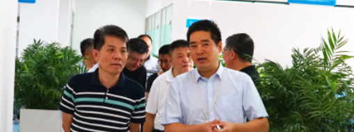 省經信廳副廳長柯文斌 一行蒞臨中水三立指導調研工作