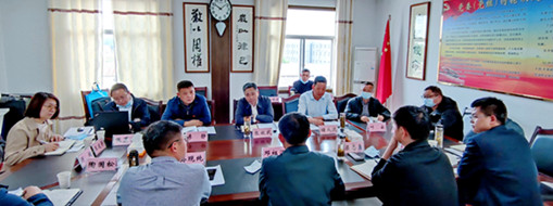 ?省引江濟淮集團與中水三立公司到壽縣安豐塘鎮開展結對幫扶工作