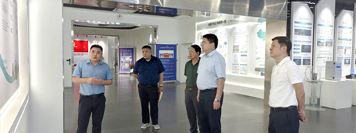 ?協(xié)同創(chuàng)新，安徽省生態(tài)環(huán)境集團黨委書記、董事長羅太忠一行赴中水三立調(diào)研指導(dǎo)